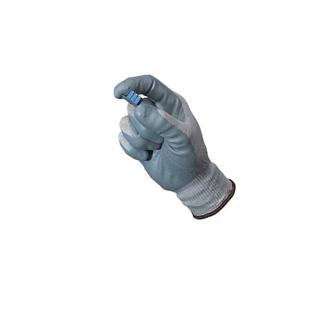 Antistatic Gloves, Nitrile, 10 3/4 in L, 13 ga, Gray, XL, 1 PR MPN:11-100