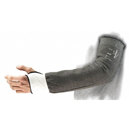 Hyflex Cut-Resistant Sleeve, Cut Level A3, Sleeve with Thumbhole, 22 in L, Gray, Small MPN:11-281