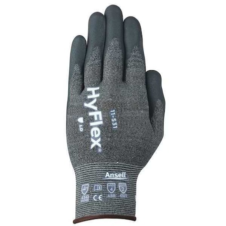 Cut Resistant Coated Gloves, Cut Level A2, Nitrile, Rough, 9 1 PR MPN:11-531VP