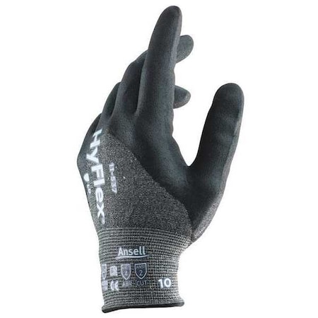 Cut Resistant Coated Gloves, Cut Level A2, Dipped, Nitrile, Sandy, 7 1 PR MPN:11-537