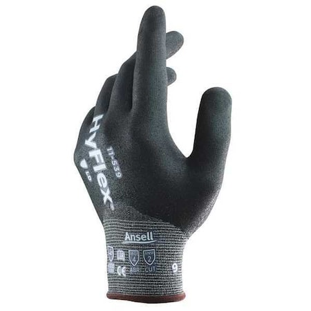 Cut Resistant Coated Gloves, Cut Level A2, Dipped, Nitrile, Sandy, S 1 PR MPN:11-539