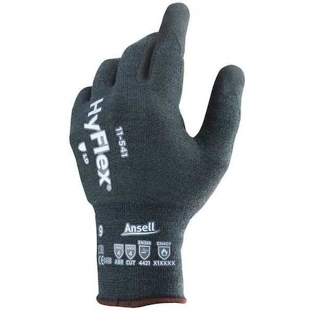 Cut-Resistant Coated Gloves, Cut Level A4, Dipped, Nitrile, Sandy, 2XL 1 PR MPN:11-541