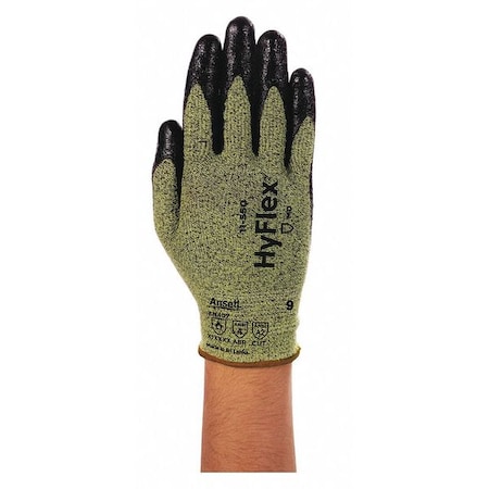 Cut-Resistant Coated Gloves, Cut Level A2, Dipped, Foam Nitrile, Sandy, 9 1 PR MPN:11-550