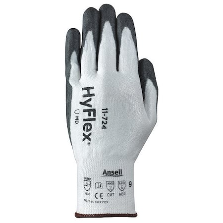 Cut-Resistant Coated Gloves, Cut Level A2, Dipped, Polyurethane, Sandy, L 1 PR MPN:11-724