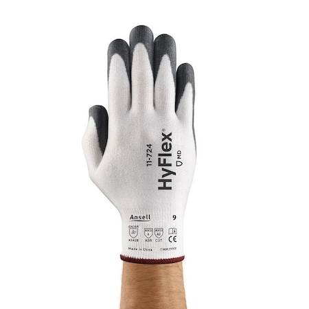 Cut Resistant Coated Gloves, Cut Level A2, Polyurethane, 7 1 PR MPN:11-724-VEND