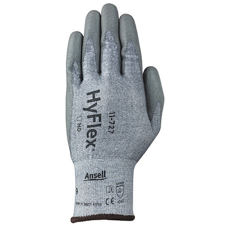 Cut-Resistant Coated Gloves, Cut Level A2, Dipped, Polyurethane, Sandy, L 1 PR MPN:11-727
