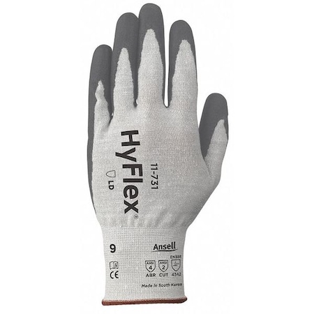 Cut-Resistant Coated Gloves, Cut Level 2, Dipped, Polyurethane, Sandy, XL 1 PR MPN:11-731