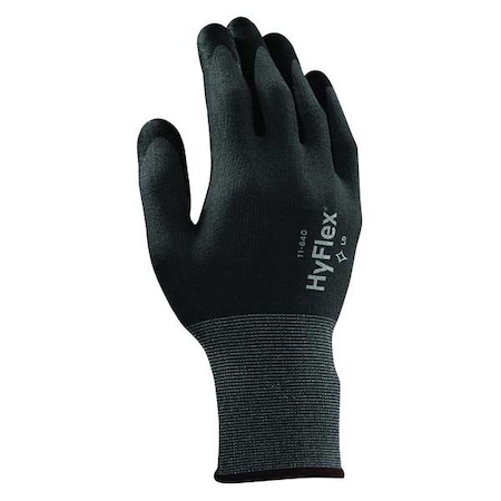 Hyflex Coated Gloves, Foam Nitrile, Palm Coated, Rough Finish, 15 ga, ANSI Abrasion Level 4, S, PR MPN:11-840