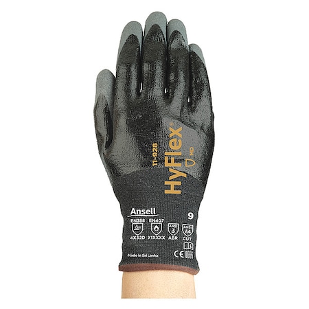 Cut Resistant Coated Gloves, Cut Level A4, Double Dipped, Nitrile, Sandy, 11 1 PR MPN:11-928