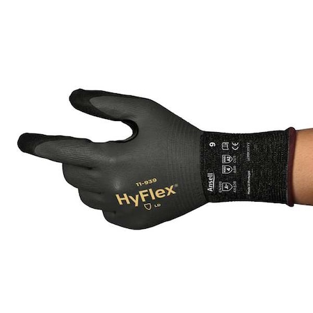 Cut-Resistant Coated Gloves, Cut Level A2, Double Dipped, Foam Nitrile, Sandy, 10 1 PR MPN:11-939