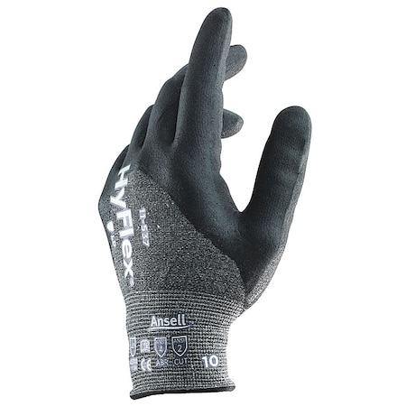 Cut-Resistant Gloves, Cut Level A2, Foam Nitrile, Dipped, 10 1 PR MPN:11537