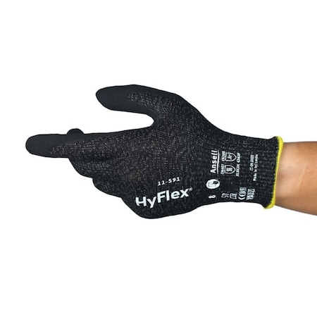 Knit Gloves, Cut Level A9, Nitrile, Sandy, M 1 PR MPN:11591