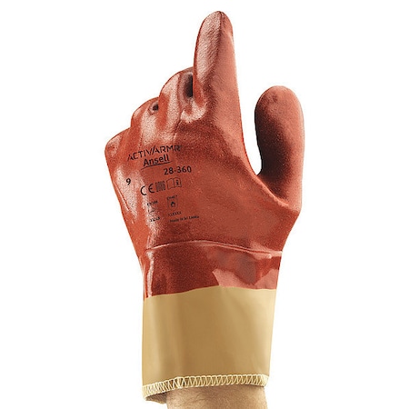Cut Resistant Coated Gloves, Cut Level A2, Nitrile, Smooth, 8 1 PR MPN:28-360