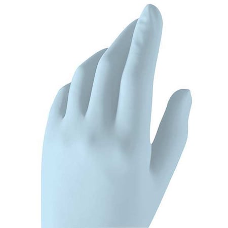 MicroTouch 430, Disposable Gloves, 2.8 mil Palm, Nitrile, Powder-Free, L, 200 PK, Blue MPN:313021