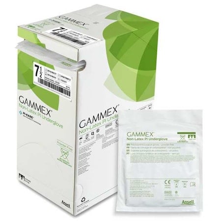 Gammex®, Disposable Sugical Gloves, Polyisoprene, Powder-Free, XS ( 6 1/2 ), 50 PK, Green MPN:340055