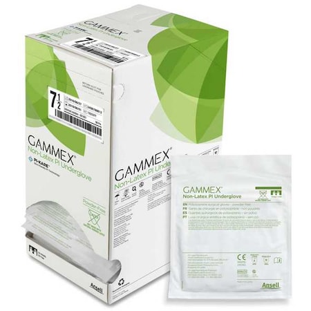 Gammex®, Disposable Sugical Gloves, Polyisoprene, Powder-Free, XS ( 6 1/2 ), 50 PK, White MPN:340056