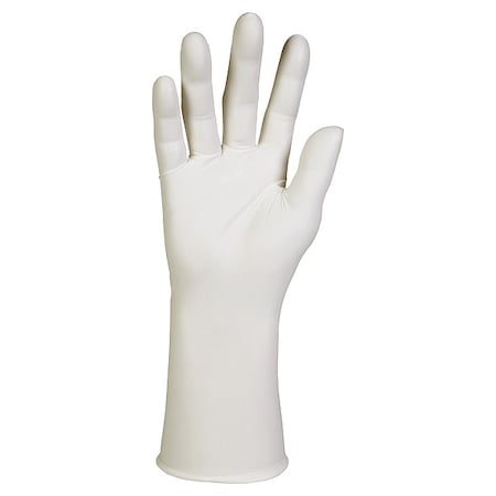 G3, Disposable Cleanroom Gloves, 6.3 mil Palm, Nitrile, ISO 3, Non-Sterile, L+, 1000 PK, White MPN:56884