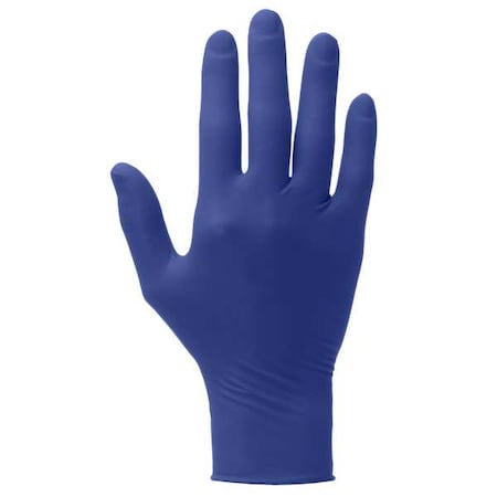 Kimtech, Disposable Gloves, 4.7 mil Palm, Nitrile, Powder-Free, L, 200 PK, Blue MPN:62828