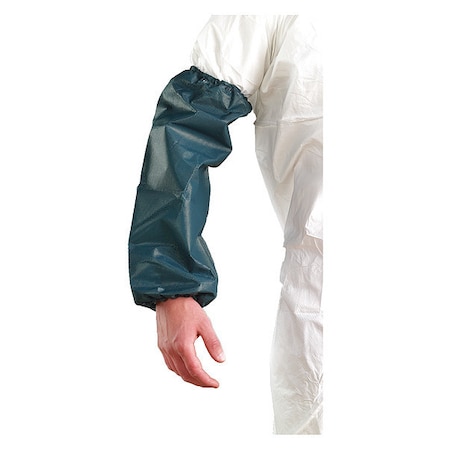 AlphaTec® 68-4000 Chemical Resistant Sleeves, 20 in Length, 4 mil Thick, Welded Seam, Green MPN:684000