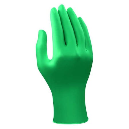 TouchNTuff, 9 1/2 in Chemical Resistant Gloves, Nitrile, Powder-Free, 5 mil, XL (10), PK100 MPN:92-600