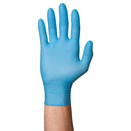 TouchNTuff 92-616, Disposable Gloves, 3 mil Palm, Nitrile, Powder-Free, L, 150 PK MPN:92-616
