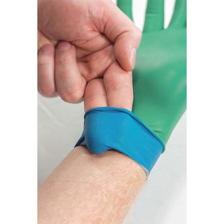 93-360, Disposable Gloves, 7.87 mil Palm, Nitrile, Powder-Free, XL, 500 PK, Green MPN:93-360