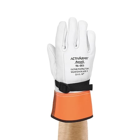 Electrical-Insulating Glove Protectors, Goatskin, 12