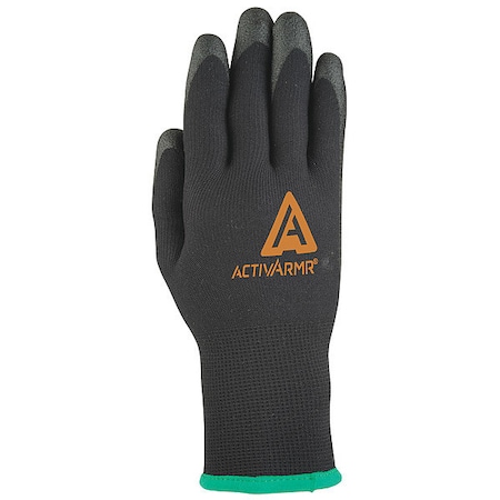 Cold Protection Coated Gloves, PVC Palm, Acrylic/Nylon Lining, Black, 2XL ( 11 ) MPN:97-631