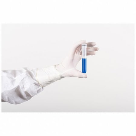 BioClean™, Disposable Gloves, 5.51 mil Palm, Nitrile, Powder-Free, 8 1/2, 200 PK, White MPN:BEXS