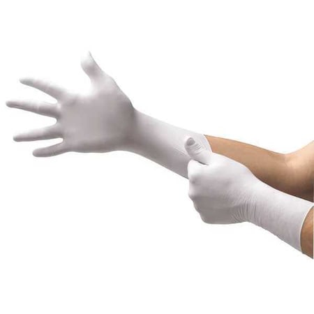 Cleanroom Gloves, 4 ISO Class, Latex, 11-13/32