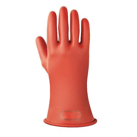 Electrical-Insulating Gloves, 1, 000V AC, 1, 500V DC, Rubber, 14