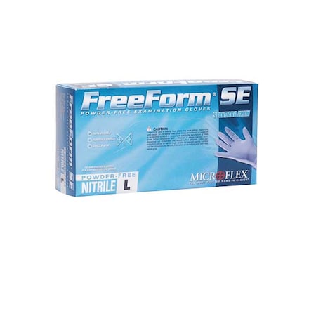 FFS-700, Disposable Gloves, 3.00 to 3.99 mil Palm, Nitrile, Powder-Free, M (8), 100 PK, Blue MPN:FFS-700-M
