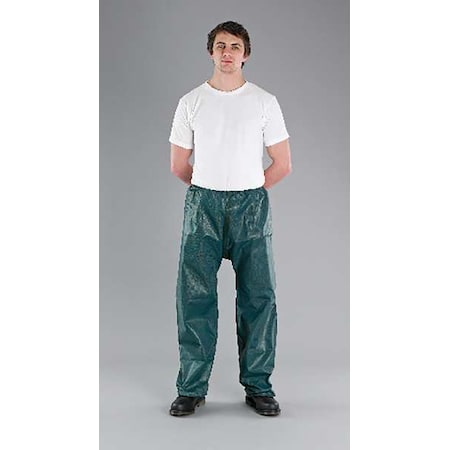 Disposable Pants, Multi-Layer Non-Woven Laminate, 103 g/sq m, Taped/Welded, Elastic Ankle, Green MPN:G40T301