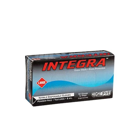 N86, Disposable Gloves, 7.00 to 7.99 mil Palm, Nitrile, Powder-Free, M (8), 50 PK, Blue MPN:N862