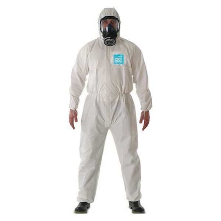 Hooded Coverall, Elastic, Bound, 3XL, PK25 MPN:WH20-B-92-111-07