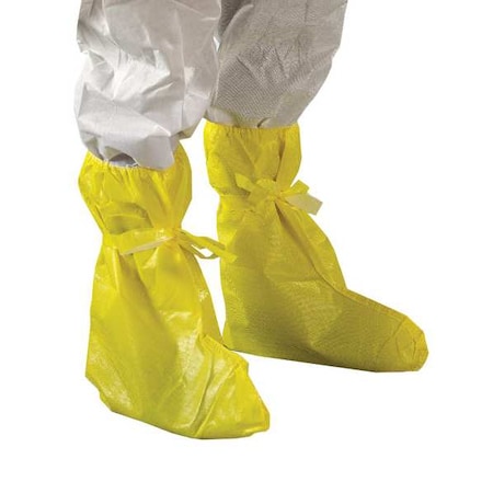 Boot Covers, Non-Woven Laminate, Yellow, 12 to 14 MPN:YE30-W-92-406-05