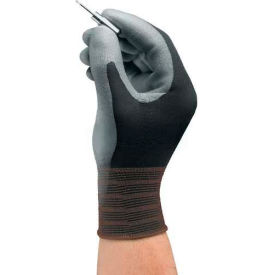 HyFlex® Lite Polyurehtane Coated Gloves Ansell 11-600 Size 11 Black/Gray 1 Pair 205670 - Pkg Qty 12
