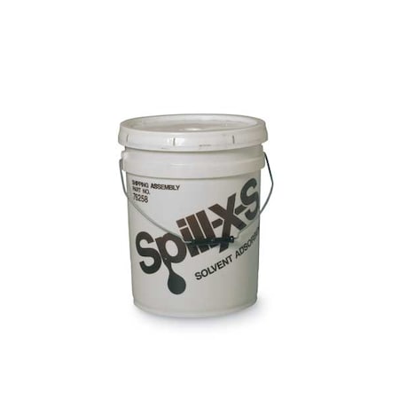 Solvent Absorbent, 16 lb. MPN:SPILL-X-S  76258