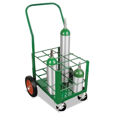 Cyl Cart 12EA D/E Cyl w/Wheels MPN:6124