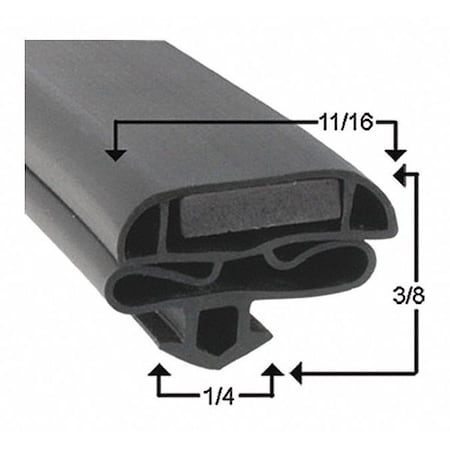 Door Gasket, 28-7/8