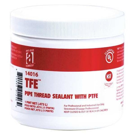 Pipe Thread Sealant w/PTFE, 16oz. Can MPN:14016