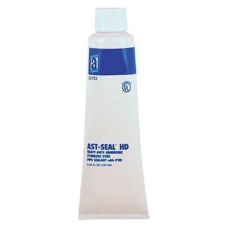 Pipe Thread Sealant 8.5 fl oz, Tube, Off-White, Paste MPN:22152