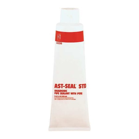 Pipe Thread Sealant 8.5 fl oz, Tube, Off-White, Paste MPN:22250