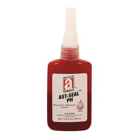 Pipe Thread Sealant 1.7 fl oz, Bottle, Purple, Liquid MPN:22545