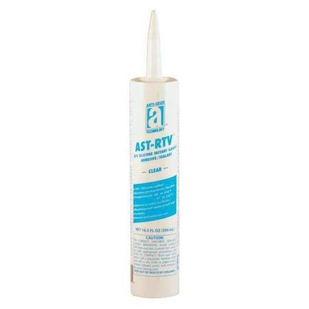 Waterproof RTV Gasket Maker, 10.3 oz, Clear, Temp Range -75 to 450 Degrees F MPN:27106