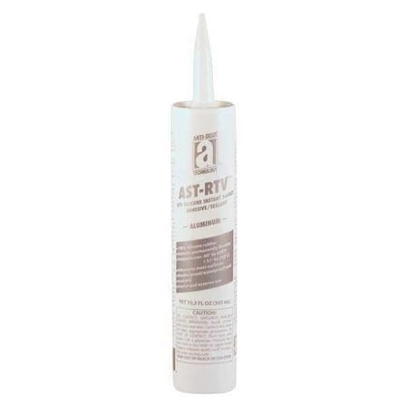 Waterproof RTV Gasket Maker, 10.3 oz, Silver, Temp Range -75 to 450 Degrees F MPN:27109