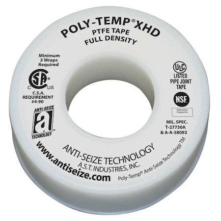 Sealant Tape, 1-1/2 In. W, 520 In. L MPN:46270