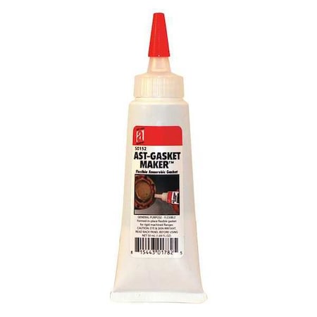Slow Dry Flexible Cure Anaerobic Gasket Sealant, 50 mL, Temp Range -65 Degrees to 300 Degrees F MPN:50152