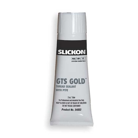 Pipe Thread Sealant 3 fl oz, Tube, Yellow, Paste MPN:54003