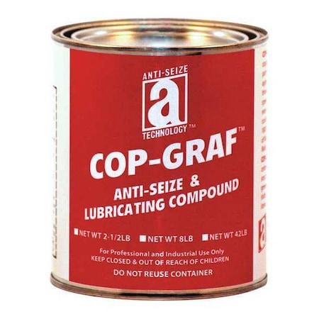 Anti Seize, Copper, 2.5 lb Can, Copper MPN:11025